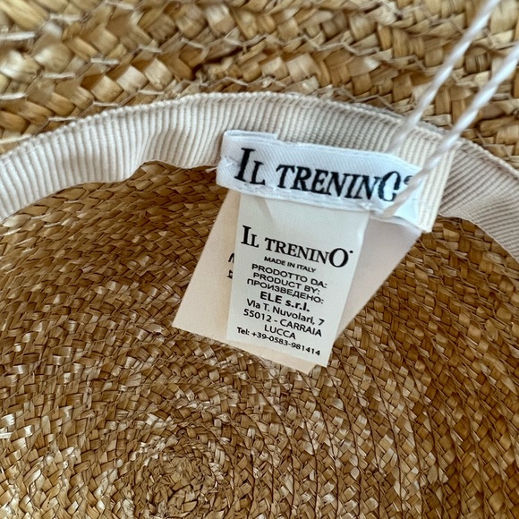 Girls Straw Hat with Flowers and ribbons. Size 52. NEW - Picture 7 of 11